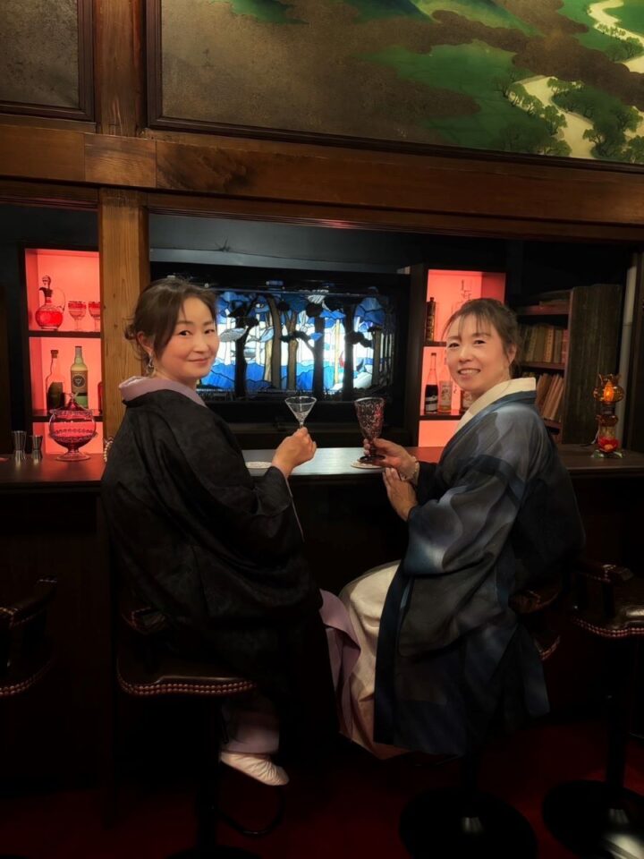 cheers in kimono