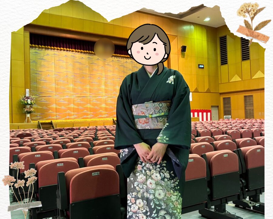 graduation ceremony 卒業式 母親 着物 着方教室 着付け教室 生徒 成果